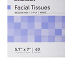 McKesson Brand McKesson Facial Tissue, Bedside Box, White, Two-Ply (8000/CS) 