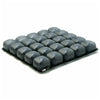 ROHO Mosaic Inflatable Seat Cushion, 18 x 16 x 3 Inch, Air Cells, Black (Each)