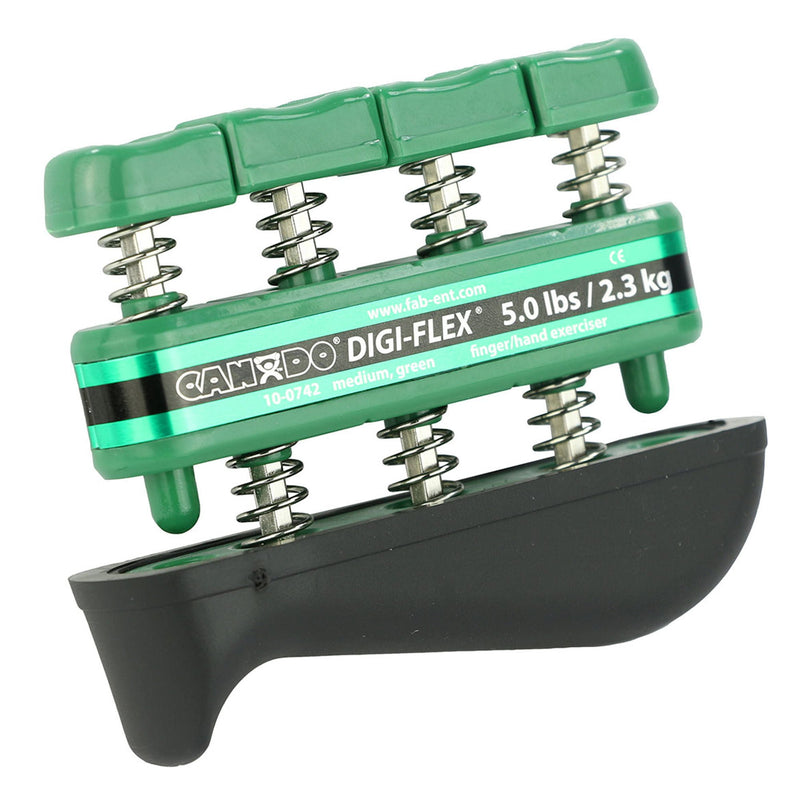 CanDo Digi-Flex Finger Exerciser, Medium, Green (Each)