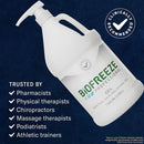Biofreeze Professional Pain Relieving Gel, 1 Gallon Pump Bottle (Case of 4)