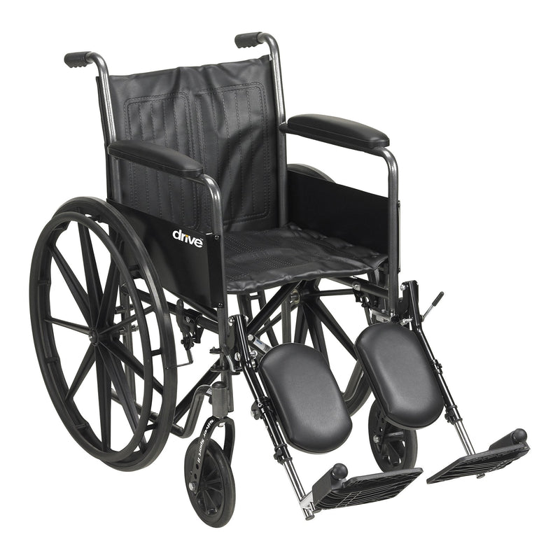 McKesson Brand McKesson Wheelchair, 18 Inch Seat Width 