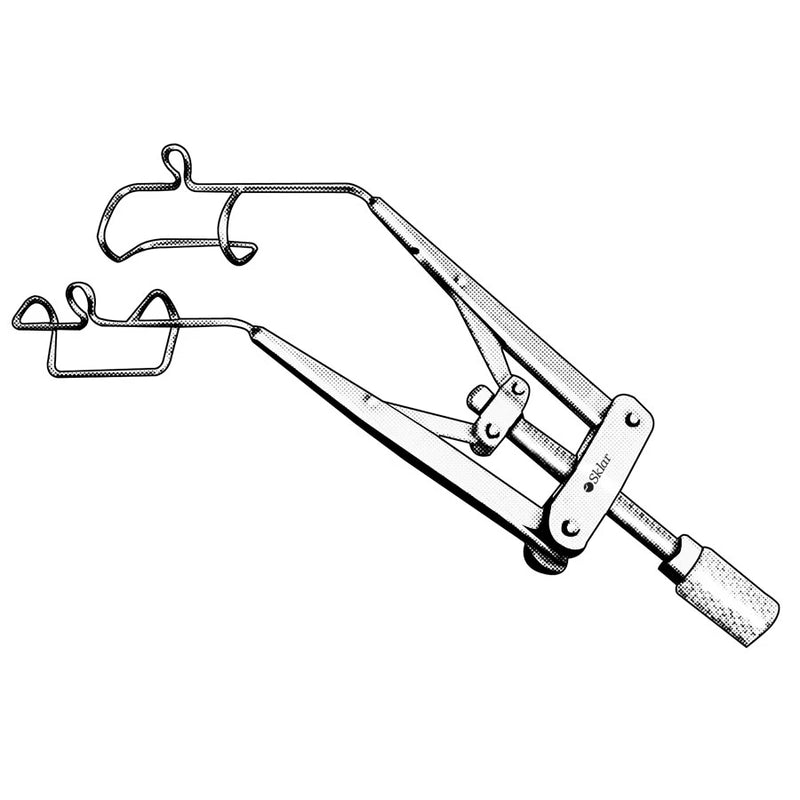 Sklar Tanna-Liebermann Eye Speculum - Wire Blades with Traction Suture Anchor Posts, 15mm - 65-7682