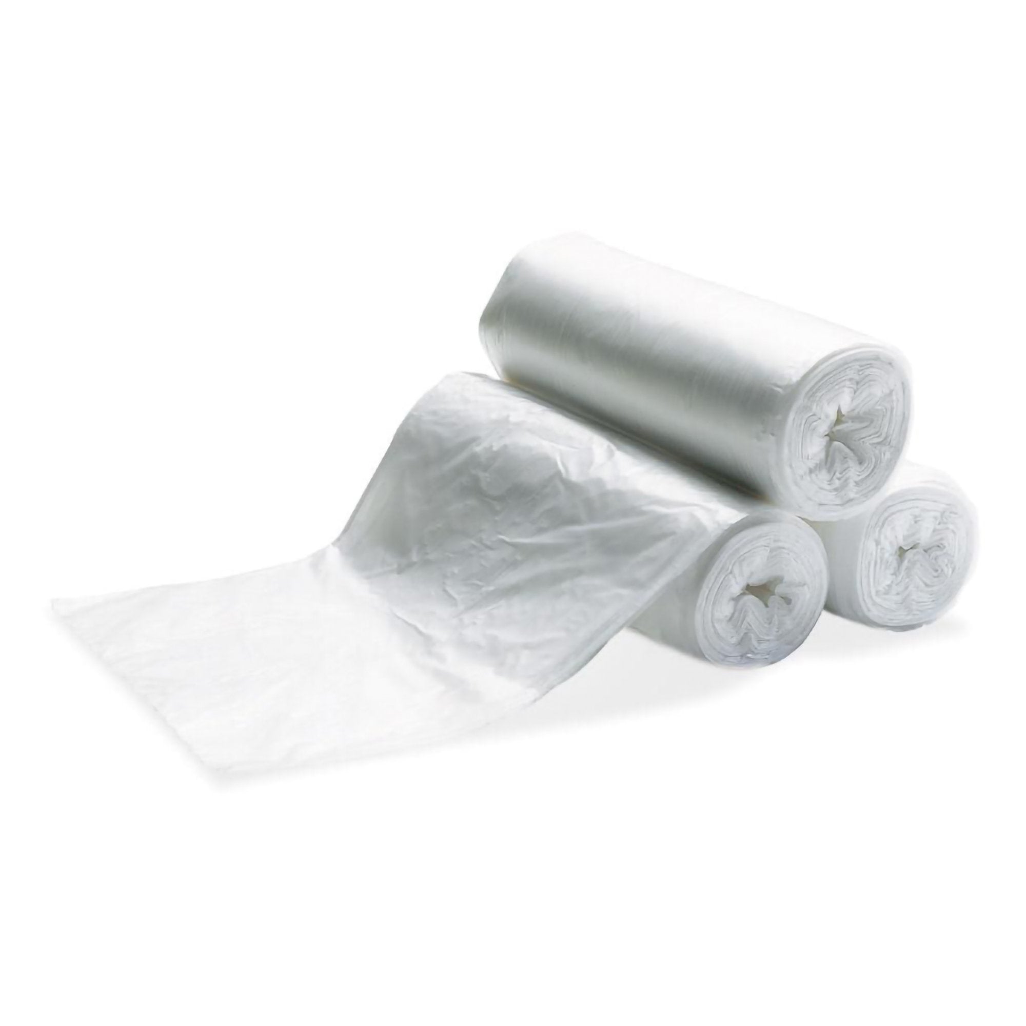 RJ Schinner Co Trash Bag Heritage 45 gal. 13 Mic. 40 X 48 Inch Natural Heavy Duty Star Seal Bottom Coreless Roll 