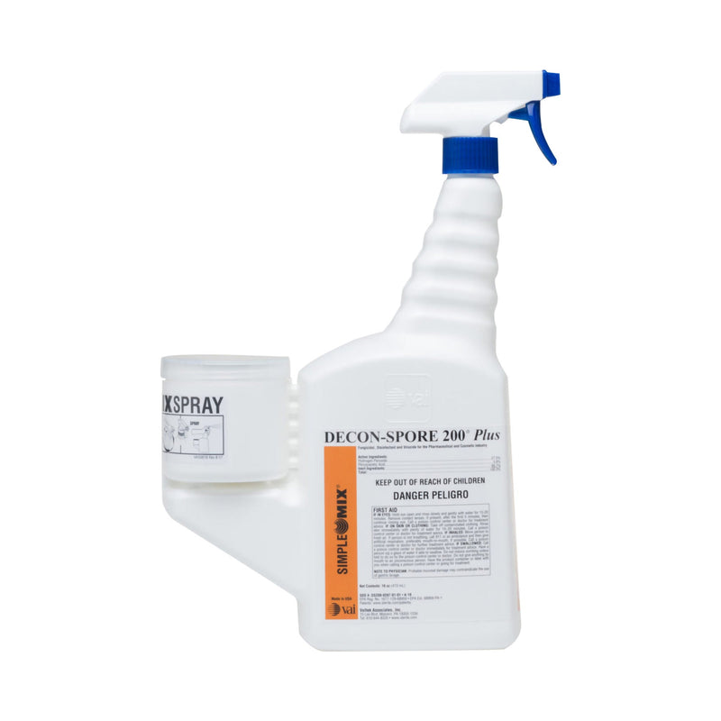 DECON-SPORE 200 Plus SimpleMix Surface Disinfectant Cleaner, 16 oz. (Case of 12)