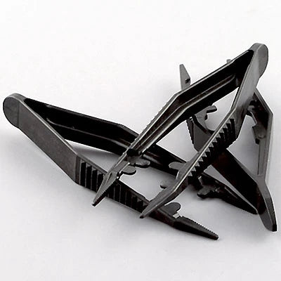 Plastic Utility Forceps - Narrow Jaw, 4" Non-Sterile Box of 100 - 96-2914