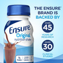 Ensure Original Nutrition Shake, Chocolate, 8-ounce bottle (Case of 24)