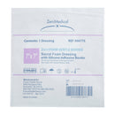 Focus Health Group Foam Dressing Zenifoam Gentle Border 7 X 7 Inch With Border Waterproof Backing Silicone Face and Border Sacral Sterile (10/BX) 