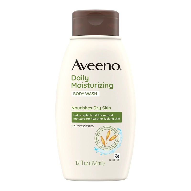 Aveeno Active Naturals Daily Moisturizing Body Wash Scented, 12-ounce Bottle (Each)