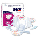 Seni Super Quatro Severe Absorbency Incontinence Brief, Extra Large (Case of 32)