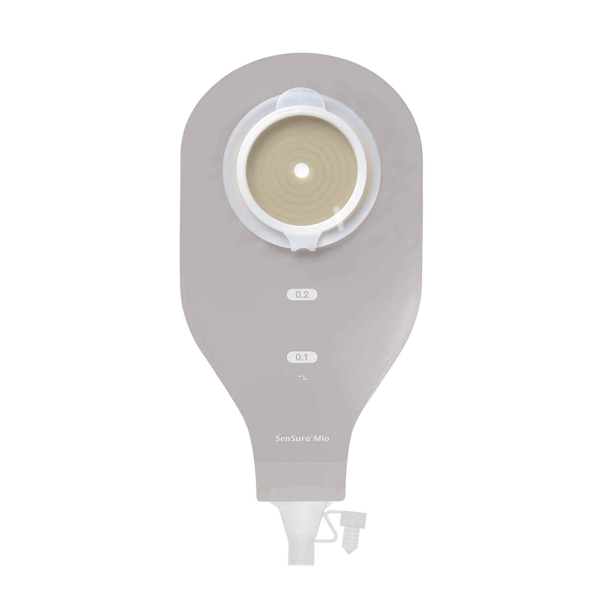 Coloplast SenSura Mio Post-op 1-Piece Transparent Ostomy Pouch, 10 – 100mm Stomas (5/BX) 