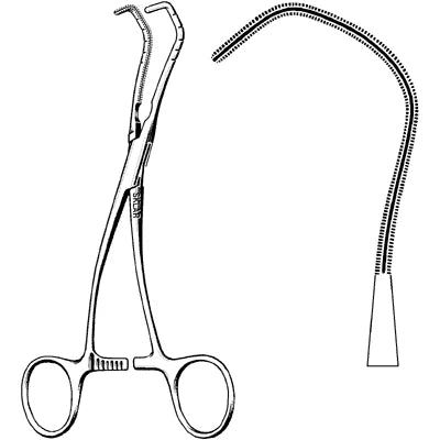 Sklar Cooley-Derra Anastomosis Clamp (CensiTrac Marked) - Large, 7-1/4" - 52-6957c 