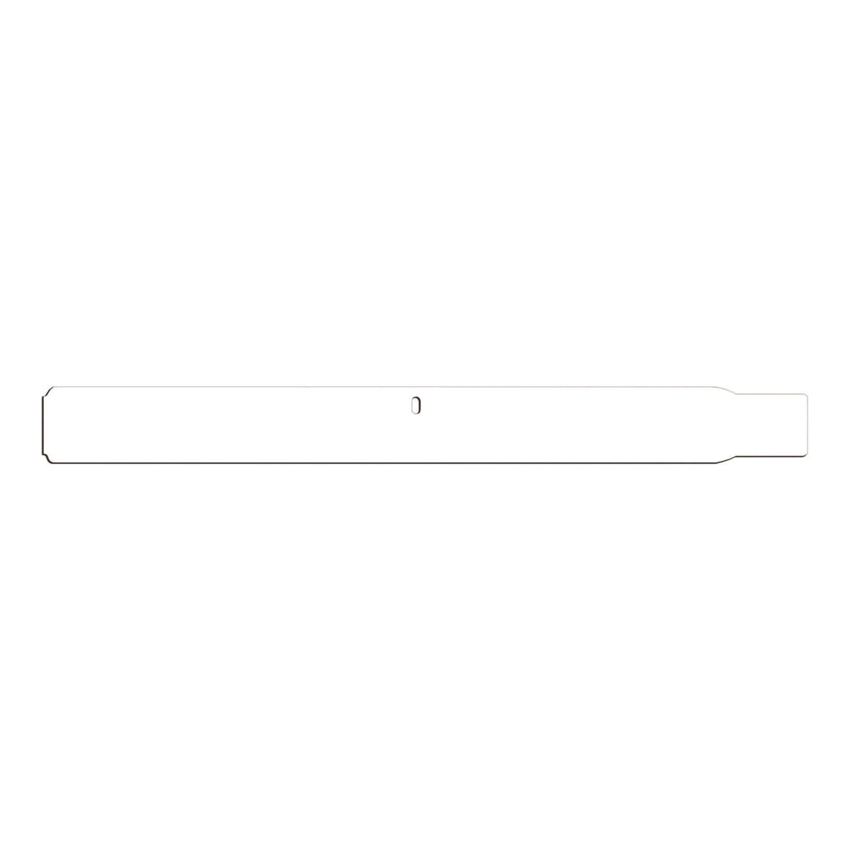 ScanBand Thermal Wristband, 1-1/8 x 11-1/2 Inch, White (Box of 400)