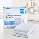 McKesson Ultra Plus Stretch Heavy Absorbency Incontinence Brief, Medium/Regular (Case of 80)