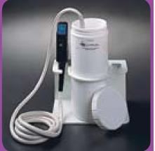 Civco Medical Instruments Endocavity Probe Soaking Cup Kit With Polyethylene Cup, Lid, Funnel, Mounting Hardware 