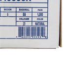 McKesson Light Duty Trash Bag, Clear, 15-gallon Capacity (Case of 1000)