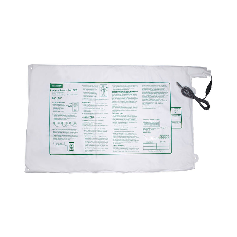 McKesson Bed Alarm Sensor Pad, 20 x 30 Inch (Case of 20)