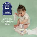 Earth & Eden Sensitive Baby Wipes, 6.7 x 7.7 Inch, 72 per Pack (Case of 864)