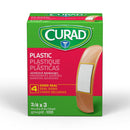 Curad Tan Adhesive Strip, 3/4 x 3 Inch (1200/CS)