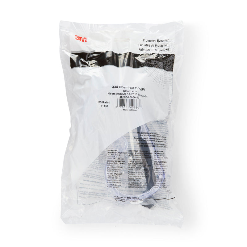 3M Chemical Splash Goggles (Box of 10)