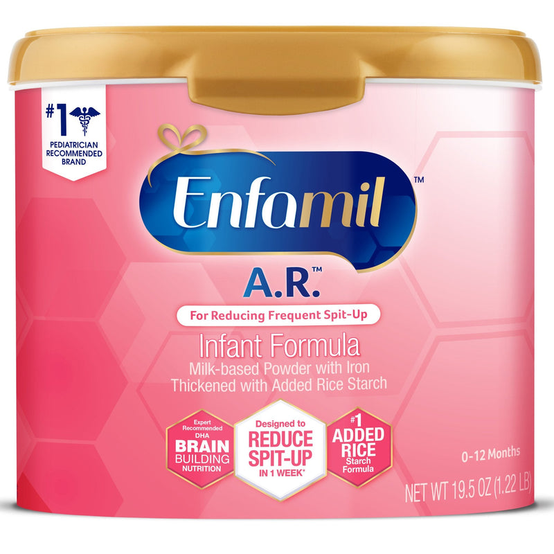 Mead Johnson Enfamil A.R. Infant Formula, 19.5-ounce canister (4/CS) 