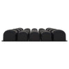 ROHO Mosaic Inflatable Seat Cushion, 18 x 16 x 3 Inch, Air Cells, Black 