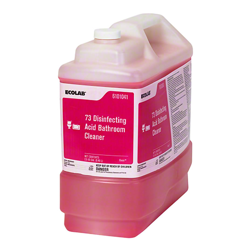 Ecolab Ecolab 73 Disinfecting Acid Bathroom Cleaner, 2.5 gal. 