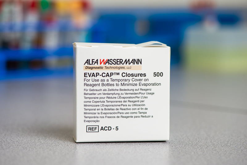 Alfa Wassermann Ace Evap-Cap Cap Closure for use with Ace, Ace Alera and VetACE Analyzers 