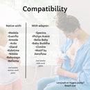 Ceres Chill OG Stainless Steel Breast Milk Chiller Container, Rose Gold (12/CS)