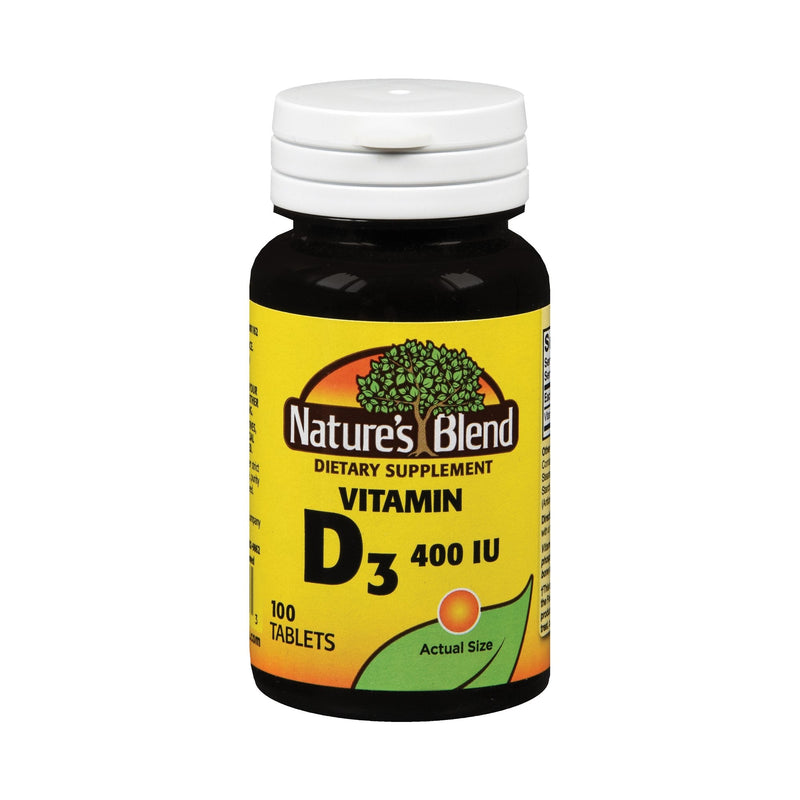 Nature's Blend Vitamin D-3 Supplement 