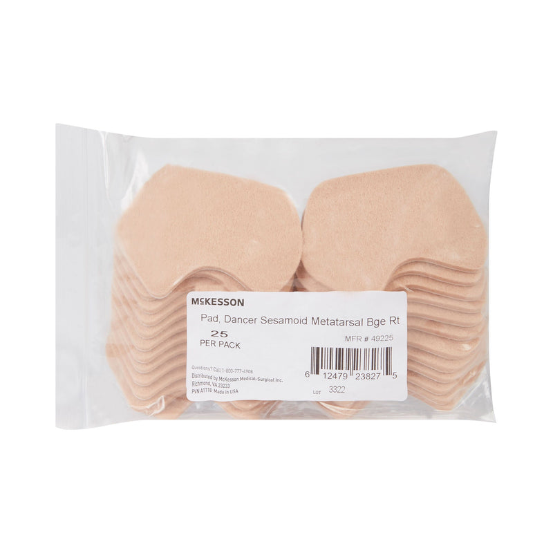 McKesson Dancer Sesamoid Pad for Right Feet (Case of 300)