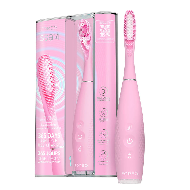 Sonic Toothbrush issa 4 Pearl Pink Adult Silicone (Each)