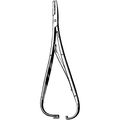 Sklar Mathieu Needle Holder - 5-1/2", Serrated - 20-3055