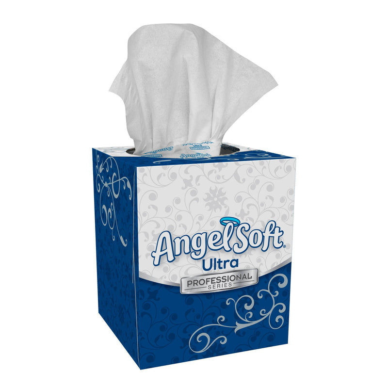 Facial Tissue Angel Soft Ultra Professional Series White 7-1/2 X 8.4 Inch 96 Count (Case of 3456)