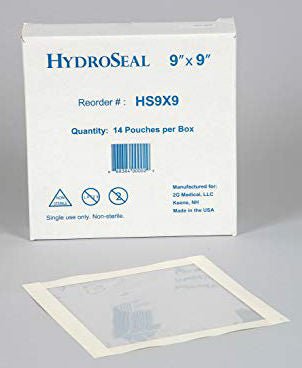 HydroSeal IV Site Barrier Protector, 9 x 9 Inch (Case of 980)