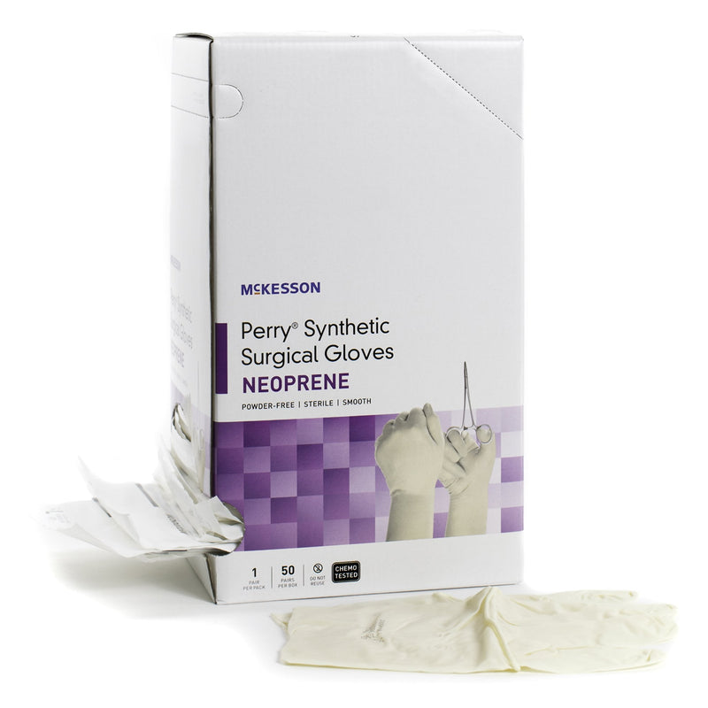 McKesson Brand McKesson Perry Polychloroprene Surgical Glove, Size 9, Cream (200/CS) 
