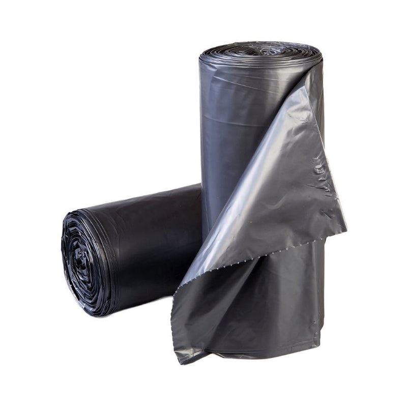 McKesson Extra Heavy Duty Plus Trash Bag, Gray, 45-gallon Capacity (Case of 100)