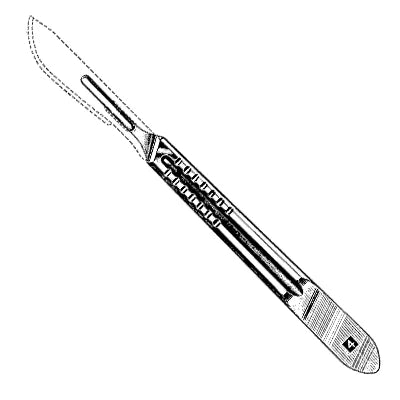 Sklar Scalpel Handle -