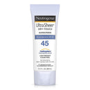 J & J Sales Neutrogena Ultra Sheer Dry-Touch Sunscreen SPF 45, 3-ounce Tube 