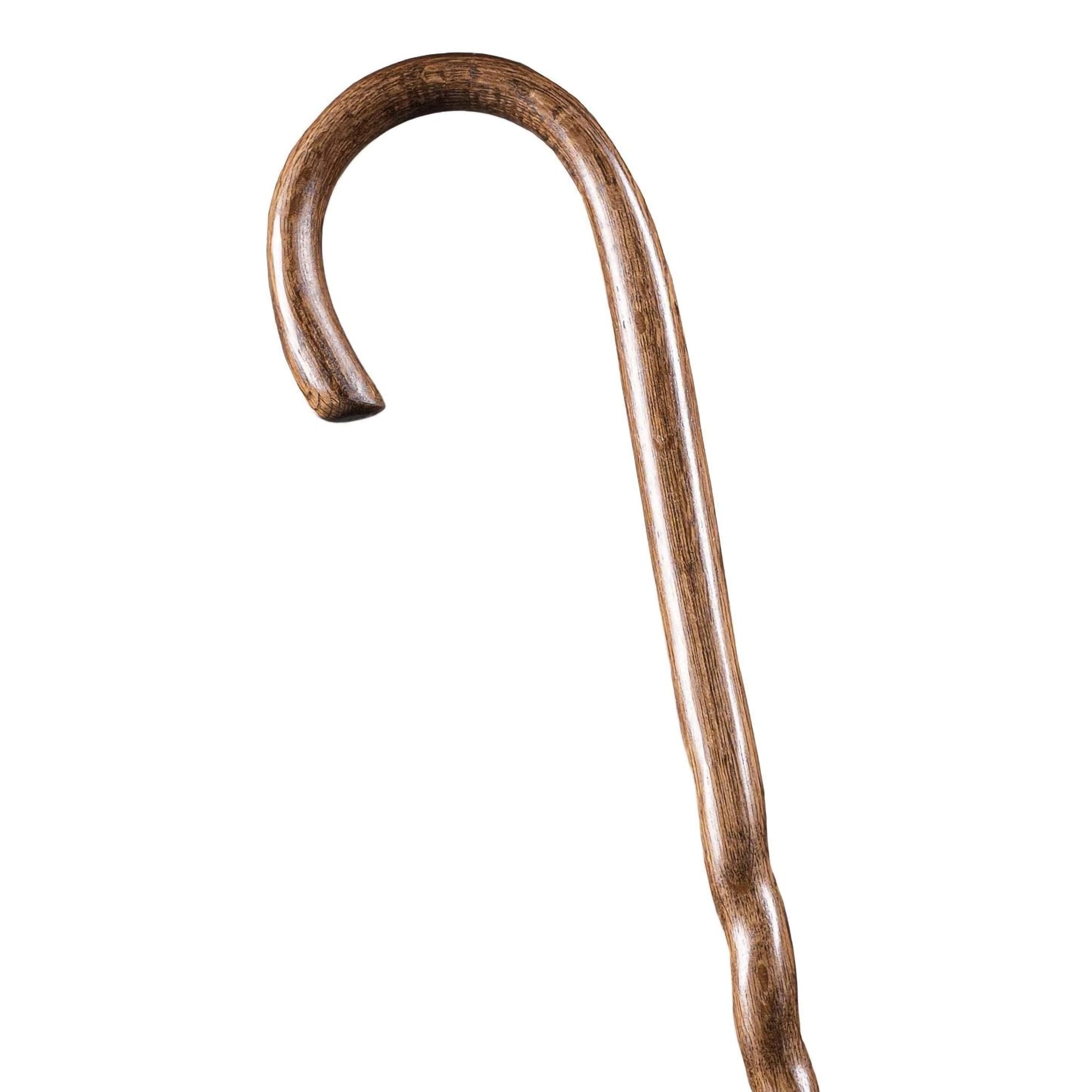 Mabis Healthcare Brazos Twisted Oak Traditional Handcrafted Walking Cane, 37-Inch 