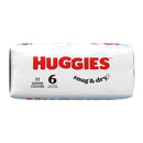 Kimberly Clark Huggies Snug & Dry Diapers, for Children Weighing More Than 35 lbs. (84/CS) 
