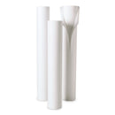 McKesson Crepe Table Paper, 24 x 1,500 Inch, White (Case of 12 Rolls)
