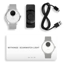 Withings ScanWatch Light Smart Watch, 37mm, White (Each) 