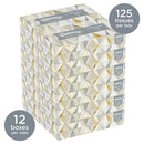 Kleenex Facial Tissue, White, 8.4 x 8.6 Inch (Case of 12)