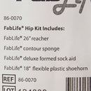 FabLife Hip Kit with 26 Inch Reacher and 18 Inch Plastic Shoehorn (Each)