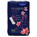 Incognito by Prevail Panty Liners, Very Light (Case of 156)