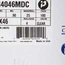 McKesson Extra Heavy Plus Duty Trash Bag, Clear, 45-gallon Capacity (Case of 100)