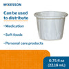 McKesson White Paper Soufflé Cup, 0.75-ounce Capacity (Case of 5000)