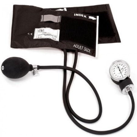 Aneroid Sphygmomanometer Unit Adult Cuff Arm Nylon Cuff 25 to 40 cm Palm Aneroid (Each)