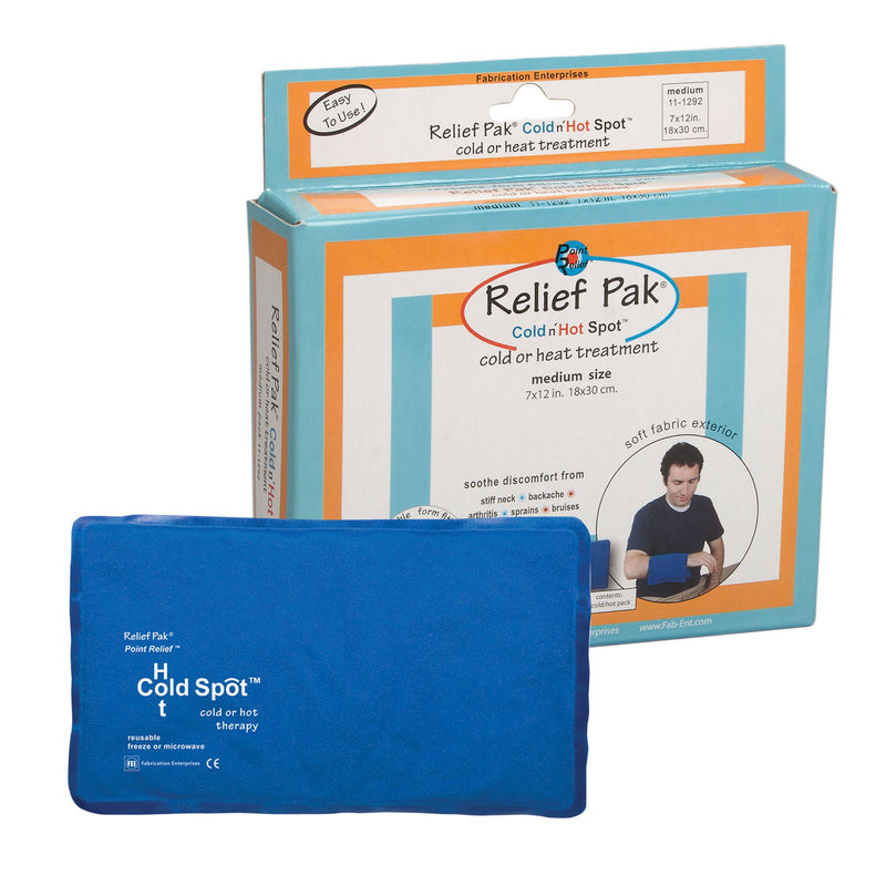 Relief Pak Cold n' Hot SensaFlex Compress Hot / Cold Pack, 7 x 12 Inch (Each)