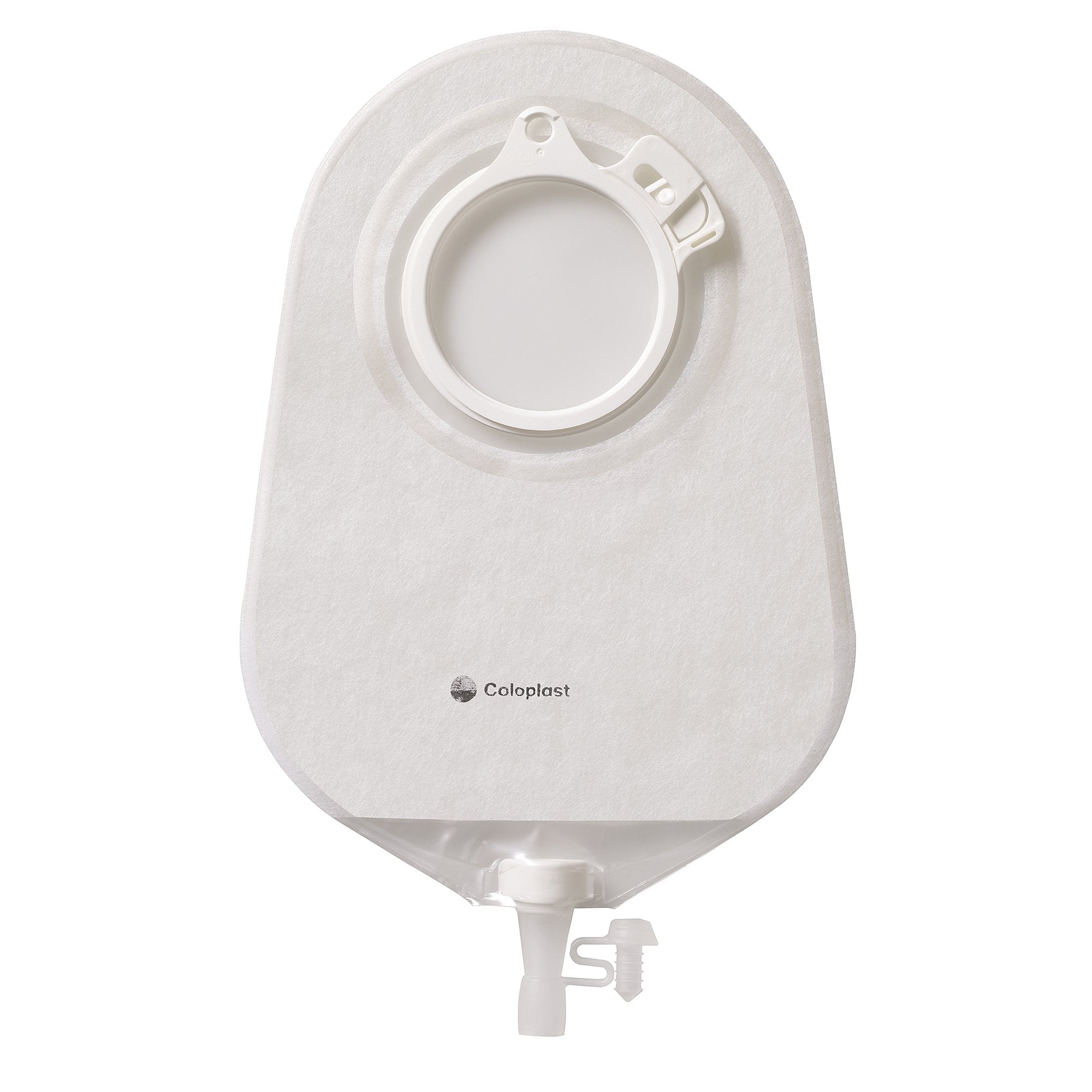 Coloplast Assura Two-Piece Transparent Urostomy Pouch, Pre-cut for 57mm Stoma, Blue Match (10/BX) 